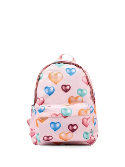 Molo Heart-motif Backpack In Pink