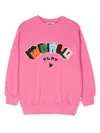 Molo Monti Sweatshirt Aus Baumwolle In Rosa