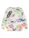 Molo Monti Printed Sweatshirt In Neutrals