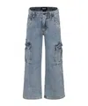 Molo Multi-pocket Jeans In Gray