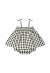 Molo Multicolor Romper For Baby Girl In Multicolor