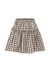 Molo Multicolor Skirt For Girl In Multicolor