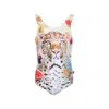 Molo Nika Printed Swimsuit In Multicolor