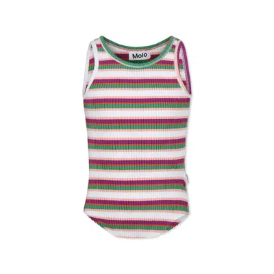 Molo Kids' Multicolor Tank Top For Girl