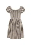 Molo Multicolour Dress For Girl In Multicolor