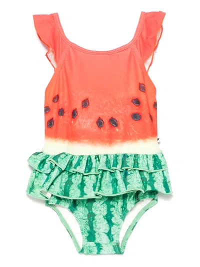 Molo Babies' Nalani Swimsuit In Red