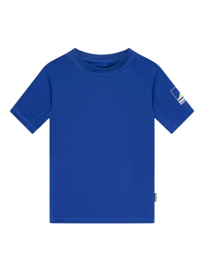 Molo Kids' Neptune T-shirt In Blue
