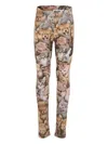 Molo Niki Fuzzy Fluffy Leggings In Brown