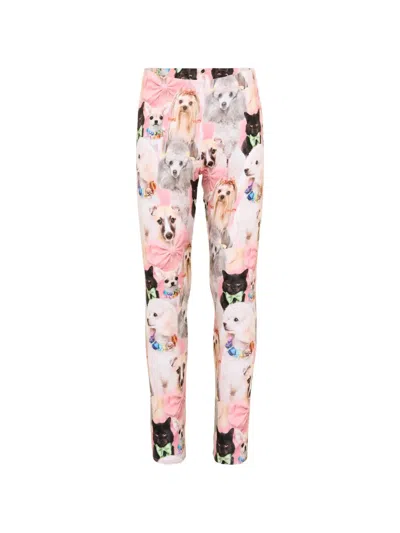 Molo Kids' Niki Graphic-print Leggings In Multi