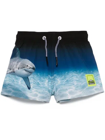 Molo Babies' Niko Swim Shorts In Blue