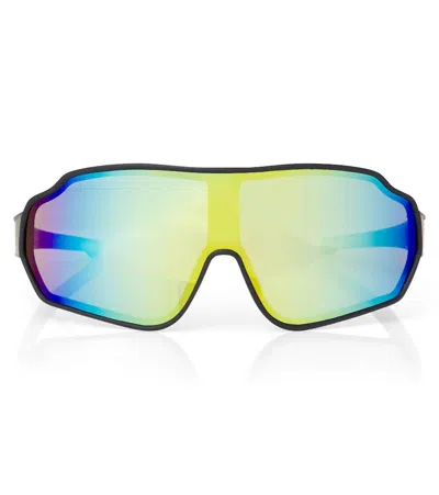 Molo Kids' Ombré Shield Sunglasses In Blue