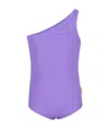 Molo One-shouldered One-piece Swimsuit In Purple