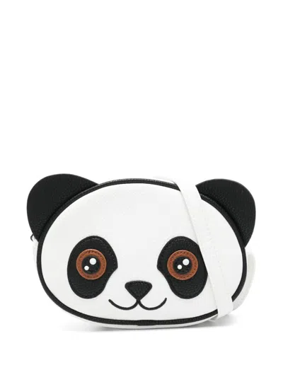 Molo Kids' Panda Bag Shoulder Bag In White