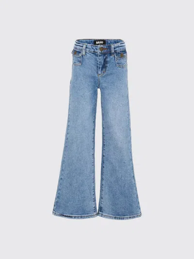 Molo Pants Kids Color Blue