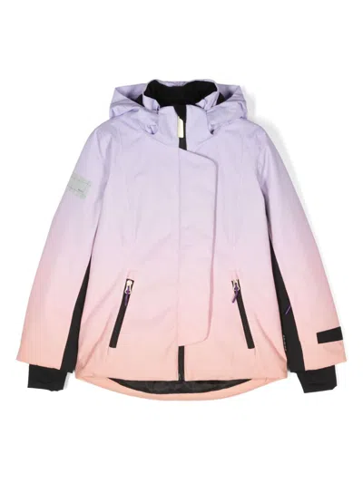 Molo Kids' Pearson Gradient Ski Jacket In Gradient Lilac