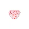Molo Fruit-print Bikini Bottom In Pink