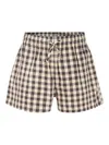 Molo Multicolor Shorts For Girl In Black