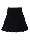 Molo Pleated Midi Skirt In Black