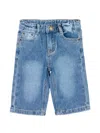 Molo Pocket Buttoned Jeans In Blue