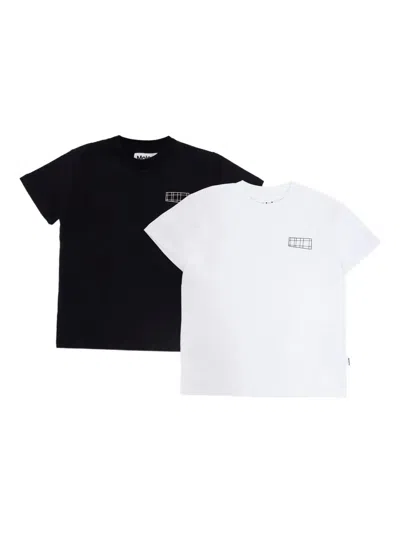 Molo Kids' Printed T-shirts (pack Of Two) In Multi