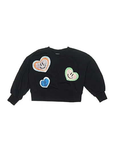 Pre-owned Molo Kids' Pullover Sweater In Black
