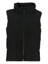 Molo Quilted Zip-front Gilet In Black
