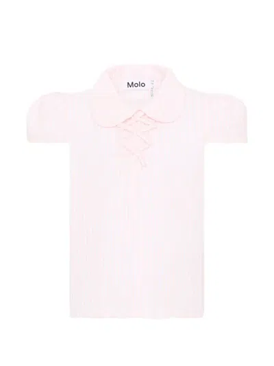 Molo Kids' Raelicka Blouse In Pink