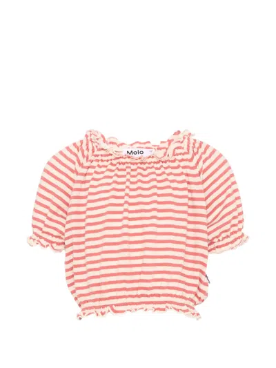 Molo Kids' Rafaela Blouse In Pink