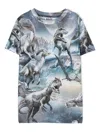 Molo Ralphie Dino Verse T-shirt In Blue
