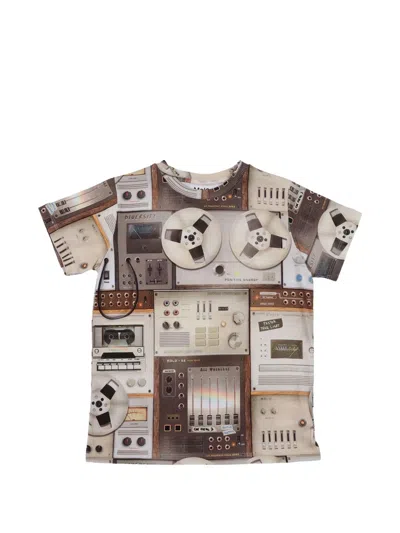 Molo Kids' Ralphie Short-sleeve T-shirt In Multi