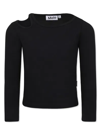 Molo Kids' Ramona Top In Black