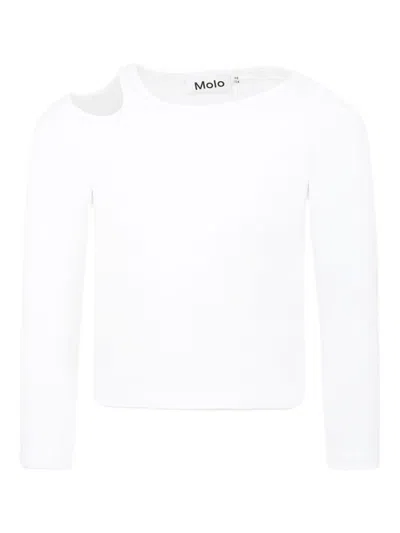 Molo Kids' Ramona Top In White