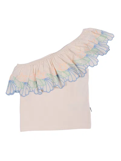 Molo Kids'  Ratja Tops No Sleeves In Neutral