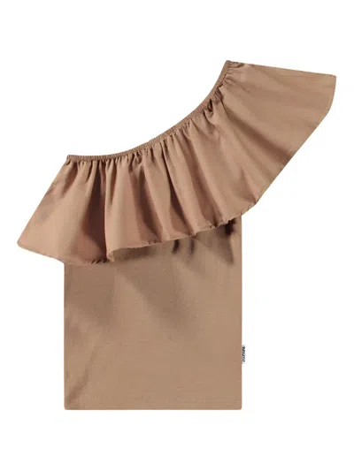 Molo Kids' Rebecca Top In Brown