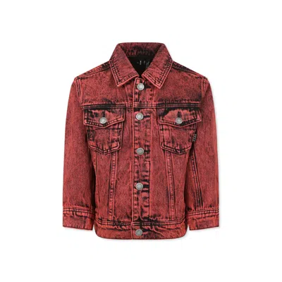 MOLO RED DENIM JACKET FOR KIDS