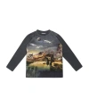 Molo Reif Graphic-print Sweatshirt In Black