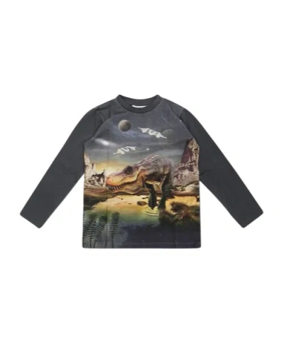 Molo Reif Graphic-print Sweatshirt In Black