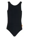 Molo Ribbed Swimsuit In Black