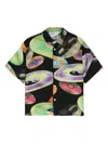 Molo Richie Records-print Shirt In Black