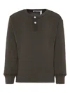 Molo Riff Button Long-sleeve T-shirt In Multi
