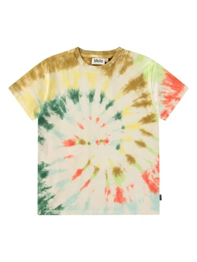 Molo Kids' Riley T-shirt In Neutrals