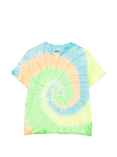 Molo Kids' Riley Tie Dye T-shirt In Multi