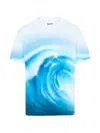 Molo Riley T-shirt In Blue
