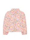 RINE FLORAL-PRINT PETER PAN COLLAR SHIRT