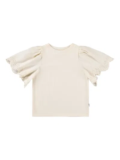 Molo Kids' Ritza Blouse In Neutral