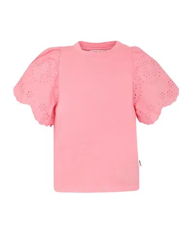 Molo Kids' Ritza T-shirt In Pink
