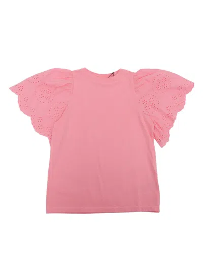 Molo Kids' Ritza T-shirt In Pink