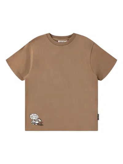 Molo Kids' Rodney T-shirt In Neutral