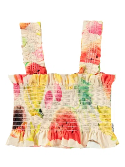 Molo Kids' Rolfia Top In Pink