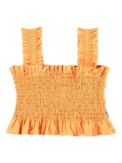 Molo Kids' Rolfia Top In Yellow